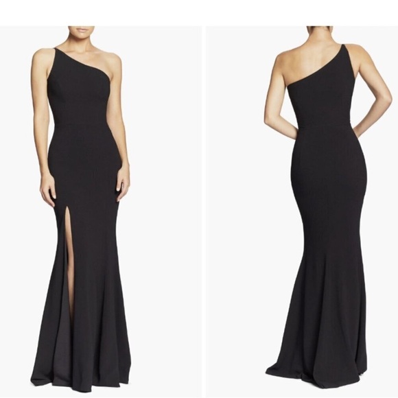 EUC - Dress the Population Women's Amy High Slit Maxi Dress - Size XS - Picture 1 of 6